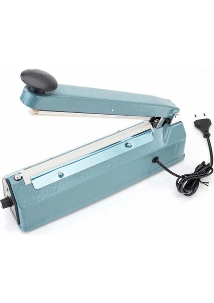 FS-200 Metal Gövdeli Kullanımı Kolay Poşet Ağzı Kapama Yapıştırma Makinası (20cm) Impulse