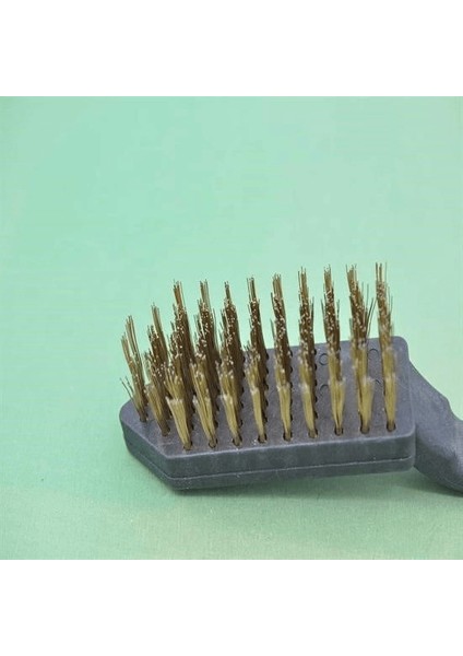 Metal Tel Fırça Plastik Saplı Pas Kir Sökme Temizleme Fırçası ( Lisinya ) fiyatları