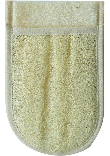 Doğal Kabak Lifli Banyo Duş Eldiveni Kese 15 x 25 cm