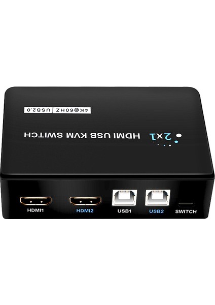 4K HDMI USB Kvm Swıtch 2x1 (4767) - Lisinya