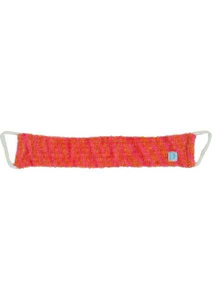 İpli Sırt ve Vücut Yumuşak Banyo Lifi Pembe-Turuncu 56x10 cm modelleri