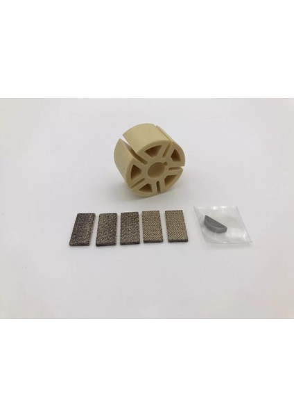 Havalı Zımpara Makinesi Rotor ve Kanat Seti A Tipi