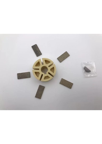 Havalı Zımpara Makinesi Rotor ve Kanat Seti A Tipi