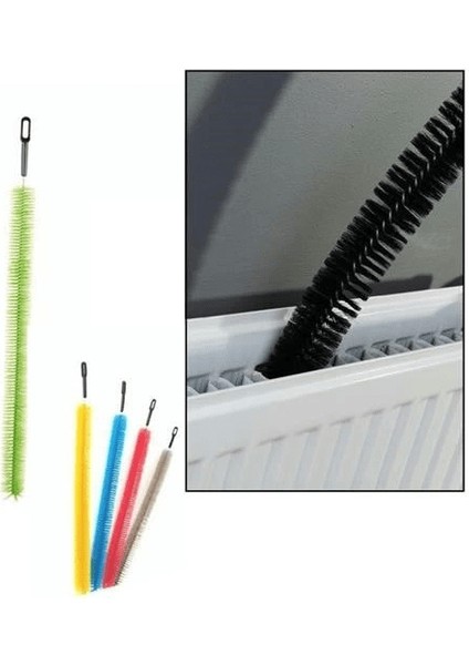 Ergonomik Pratik Kolay Kalorifer Peteği Temizleme Fırçası Aleti modelleri