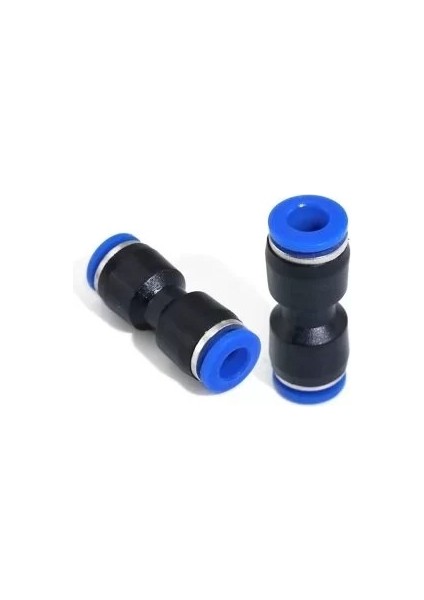 Pnömatik Redüksiyon Nipel Bağlantı 8 mmX12 mm
