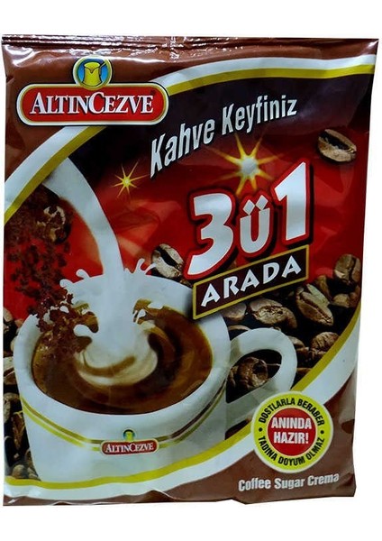 3 Ü 1 Arada Hazır Kahve 250 Gr - Üçü Birarada