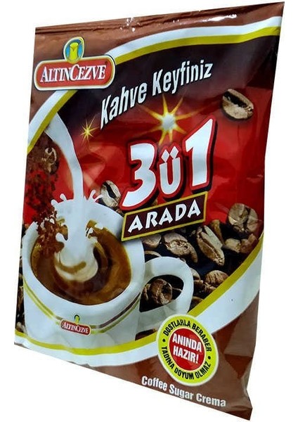 3 Ü 1 Arada Hazır Kahve 250 Gr - Üçü Birarada