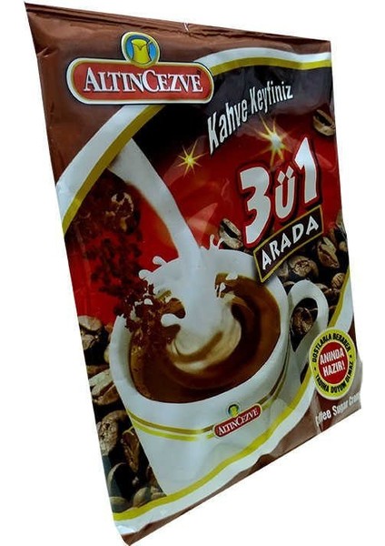 3 Ü 1 Arada Hazır Kahve 250 Gr - Üçü Birarada
