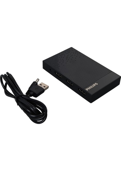 Phılıps SWV9023B/93 4K Hdmı Splitter 1 Giriş - 4 Çıkış Ultra Hd Görüntü Dağıtıcı