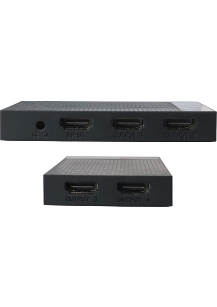 Phılıps SWV9023B/93 4K Hdmı Splitter 1 Giriş - 4 Çıkış Ultra Hd Görüntü Dağıtıcı