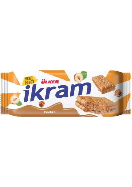 Ikram 84 gr Çikolatalı ve Fındıklı 12 Li Karma Paket