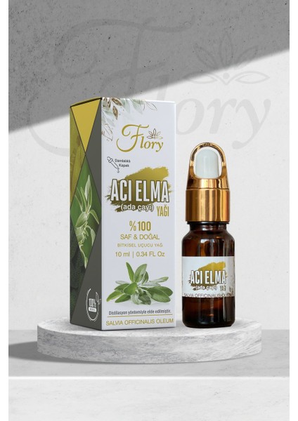 Flory Acı Elma (Adaçayı) Yağı 10 ml