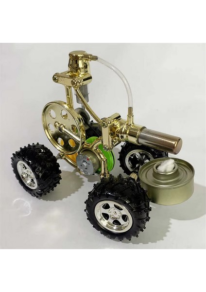Stirling Arabası Deney Seti Stirling Motoru Montajlı Metal