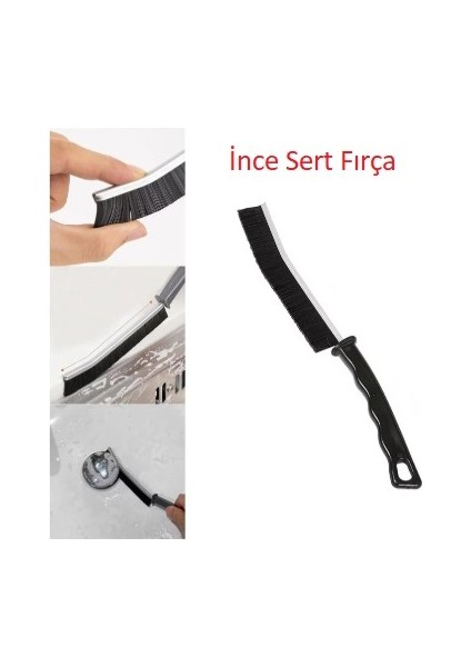 Derz Arası Banyo Mutfak Dar Alan Ince Temizlik Fırçası