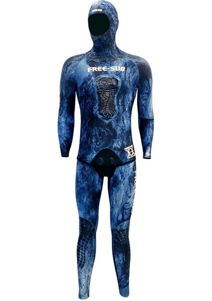Demre Blue 3 Mm Dalış Elbisesi (Yamamoto39) S