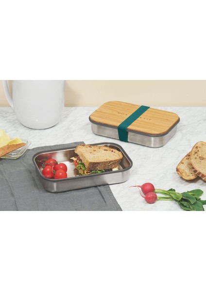 Paslanmaz Çelik Sandviç Kutusu - Zeytin Yeşili indirimleri