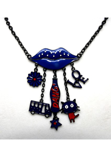 Blue Love Kolye