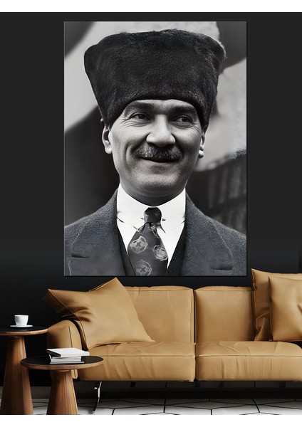 Mustafa Kemal Atatürk Dekoratif Kanvas - Mdf Ahşap Tablo modelleri