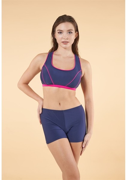 Free-Set Büstiyerli Şortlu Bikini Takım