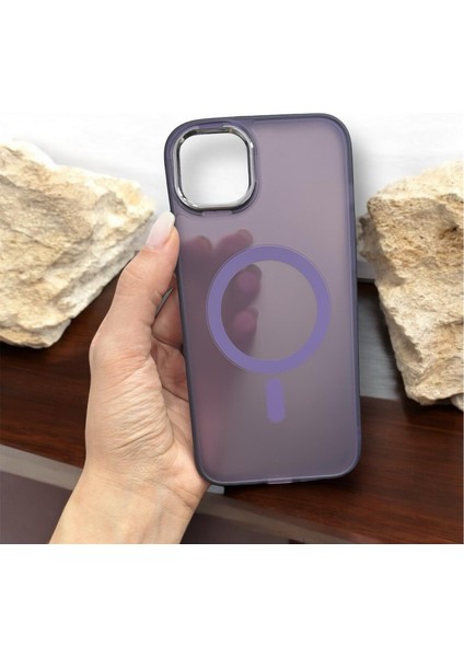 Iphone 11 Mat Magsafe Özellikli Kenar Korumalı Kılıf
