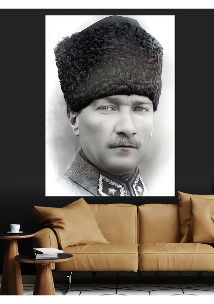 Mustafa Kemal Atatürk Dekoratif Kanvas - Mdf Ahşap Tablo fiyatları