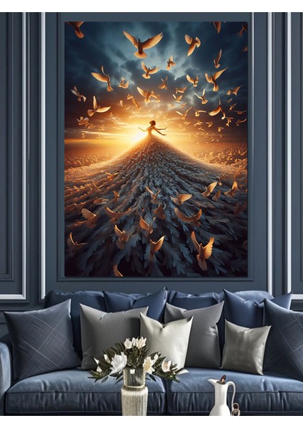 Xxxxxxxxxxxx Dekoratif Kanvas - Mdf Ahşap Tablo
