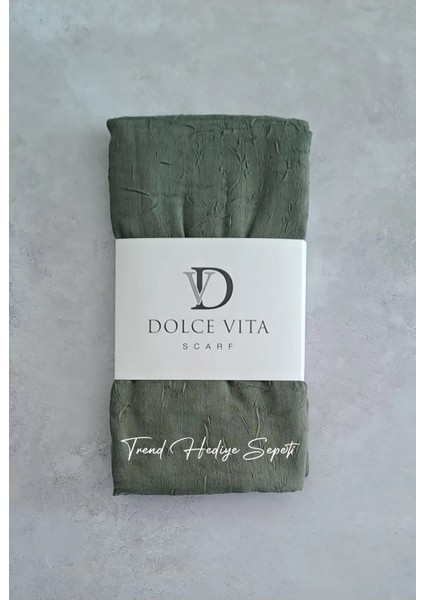 Bambu Kraş Şal Haki Renk