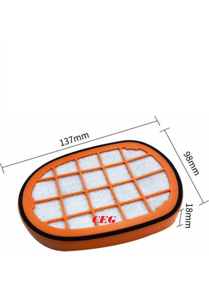 Philips CP0663/01 Dik Süpürge Filtresi Çeg
