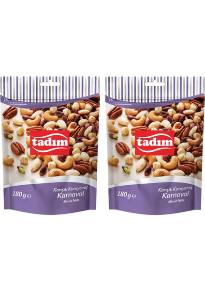 Karışık Kuruyemiş Karnaval 180 gr 2 Li