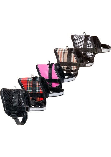 Reflektörlü Göğüs Tasma XS 26-35cm Bej