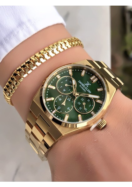 Marka Gold Renk Multifonksiyon Çelik Kadın Kol Saati Bileklik Hediyeli modelleri