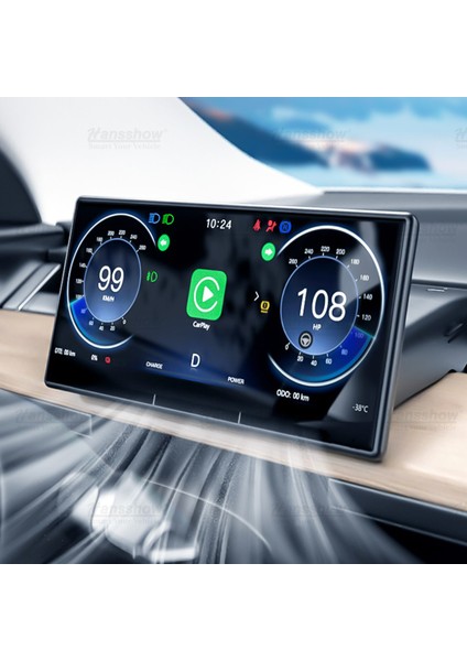 Tesla Model Y / Model 3 Linux 9 Inç 256 MB Orta Konsol Kontrol Paneli Dokunmatik Ekranı