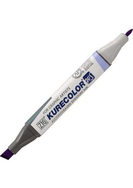 Kurecolor KC-3000N Twin Ws Çift Taraflı Grafik Marker Kalem Deep Pink 665