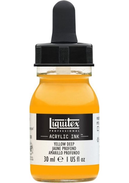Professional Akrilik Mürekkep 30ML Yellow Deep 295