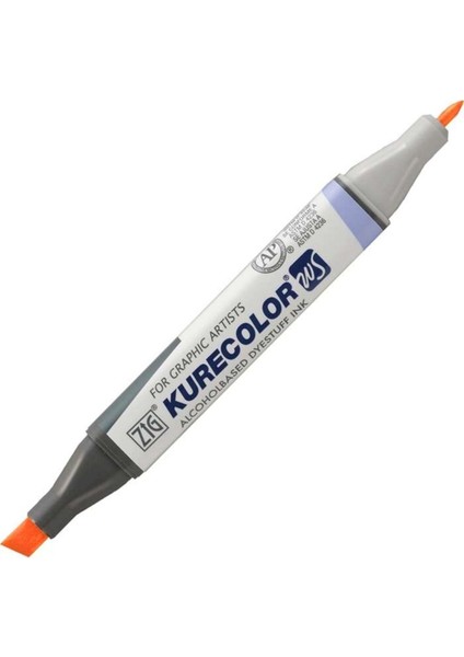 Kurecolor KC-3000N Twin Ws Çift Taraflı Grafik Marker Kalem Light Carmine 204
