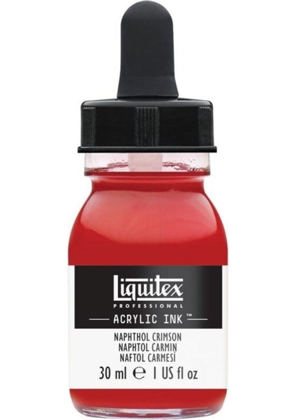 : Professional Akrilik Mürekkep : 30 ml : Naphthol Crimson 292
