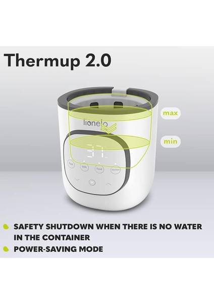 Thermup 2.0 Nomadic Biberon Isıtıcısı 5'i 1 Arada Sıvıları ve Katı Yiyecekleri Isıtır