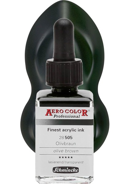 Aero Color Professional 28ML Olive Brown 505
