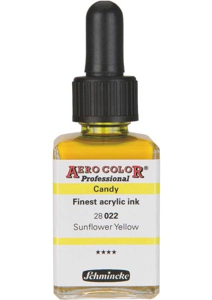 Aero Color Professional 28ML Candy Sunflower Yellow 022