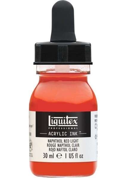 Professional Akrilik Mürekkep : 30 ml : Naphthol Red Light 294