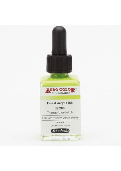 Aero Color Professional 28ML Titanium Yellow Green Shade 200