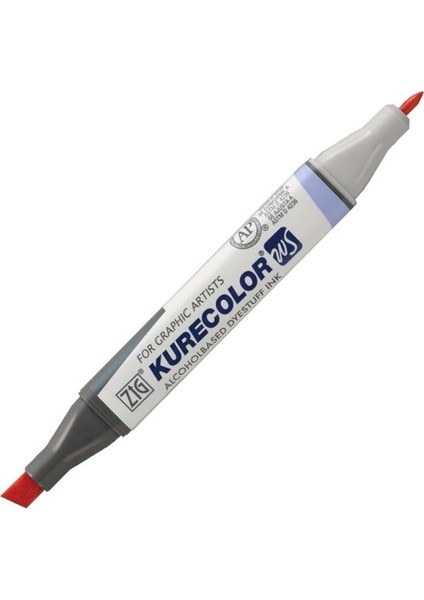 Kurecolor KC-3000N Twin Ws Çift Taraflı Grafik Marker Kalem Red 218