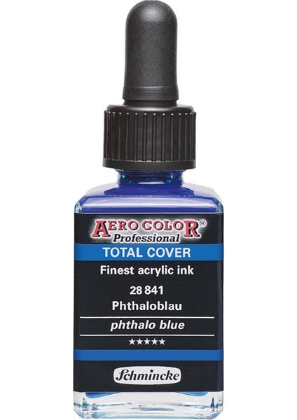 Aero Color Professional 28ML Total Cover Phthalo Blue 841 modelleri