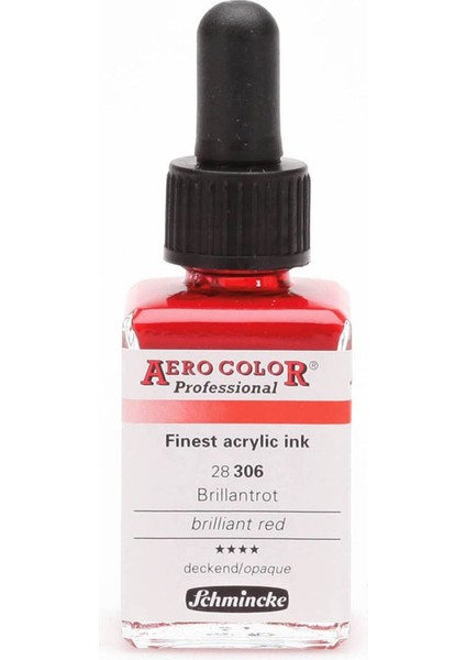 Aero Color Professional 28ML Brilliant Red 306 modelleri