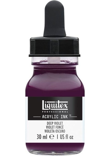 Professional Akrilik Mürekkep 30ML Deep Violet 115