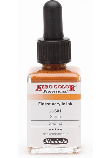 Aero Color Professional 28ML Sienna 601