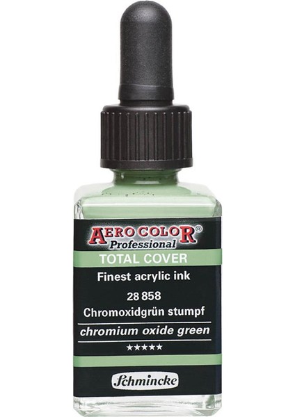 Aero Color Professional 28ML Total Cover Chromium Oxide Green 858 modelleri