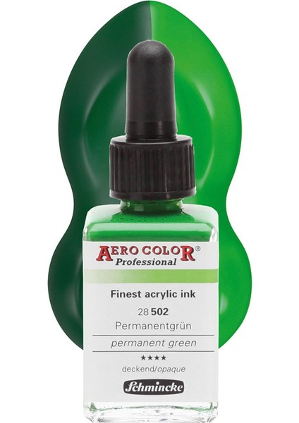 Aero Color Professional 28ML Permanent Green 502 fiyatları
