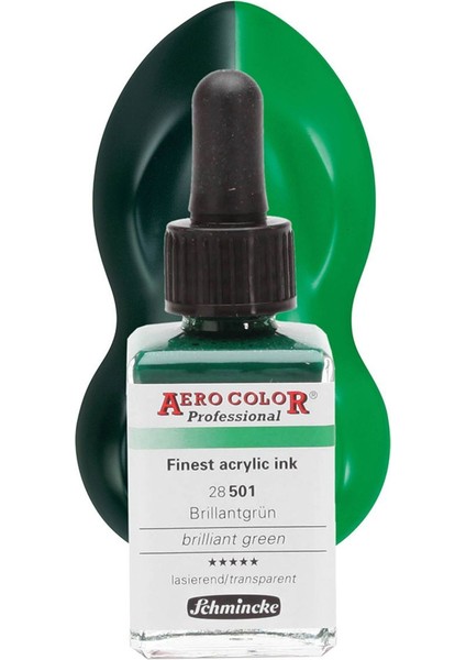 Aero Color Professional 28ML Brilliant Green 501 fiyatları