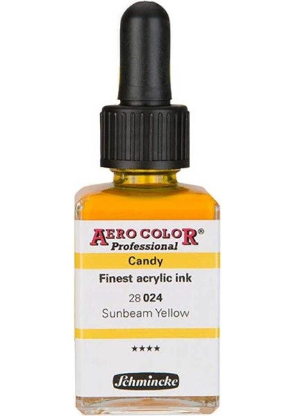 Aero Color Professional 28ML Candy Sunbeam Yellow 024